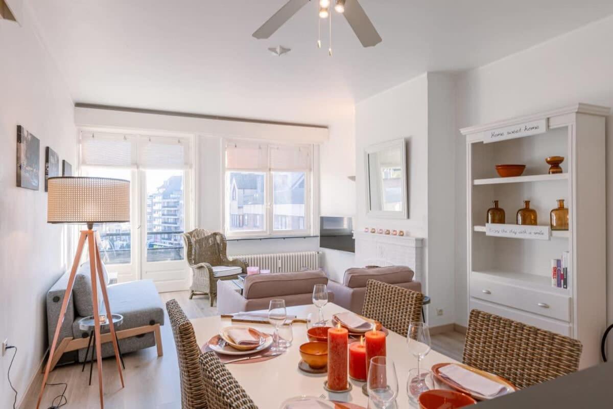 Huswell - Beautiful And Spacious Studio With Side Seaview Knokke-Heist Eksteriør bilde