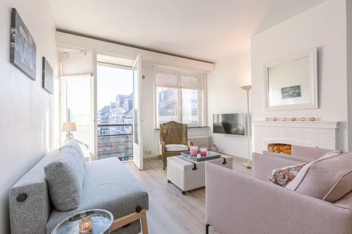 Huswell - Beautiful And Spacious Studio With Side Seaview Knokke-Heist Eksteriør bilde